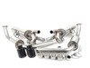 ES#2827918 - SSXPO117 - Cat-back Exhaust system - Resonated - 2.25" stainless steel exhaust with ceramic black tips - Milltek Sport - Porsche