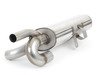 ES#2827918 - SSXPO117 - Cat-back Exhaust system - Resonated - 2.25" stainless steel exhaust with ceramic black tips - Milltek Sport - Porsche