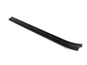 ES#124749 - 51478254289 - E53 X5 Front Door Sill Cover - Left - Schwarz/black - Genuine BMW - BMW