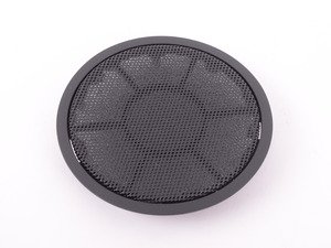 ES#98538 - 51416969392 - Black Door Mid-Range Speaker Cover - Priced Each - Fits left and right side, front and rear locations. - Genuine BMW - BMW