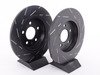 ES#2072381 - USR1535 - Rear Slotted Brake Rotors - Pair (300x12) - Upgrade your stopping power - EBC - Audi