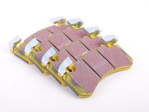 ES#3063742 - DP42158R -  Front YellowStuff Performance Front Brake Pad Set - EBC's premium sport street pad that offers high friction levels and heat fade resistance - EBC - Audi