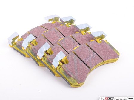 ES#3063742 - DP42158R -  Front YellowStuff Performance Front Brake Pad Set - EBC's premium sport street pad that offers high friction levels and heat fade resistance - EBC - Audi