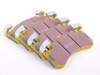 ES#3063742 - DP42158R -  Front YellowStuff Performance Front Brake Pad Set - EBC's premium sport street pad that offers high friction levels and heat fade resistance - EBC - Audi