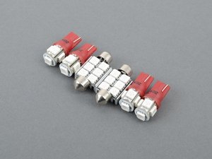 ES#3137499 - 019396ECS02KT2 - LED Overhead Lighting Kit - Red - Give your vehicle lighting like the sun - ZiZa - Audi