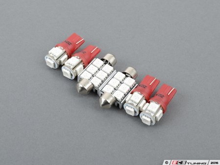 ES#3137499 - 019396ECS02KT2 - LED Overhead Lighting Kit - Red - Give your vehicle lighting like the sun - ZiZa - Audi