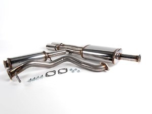 ES#1892656 - 15746 - Cat-Back Exhaust System - 2.25" stainless steel with dual 3" polished stainless tips - Magnaflow - Volkswagen