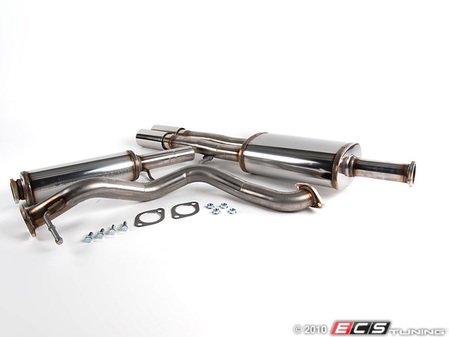 ES#1892656 - 15746 - Cat-Back Exhaust System - 2.25" stainless steel with dual 3" polished stainless tips - Magnaflow - Volkswagen