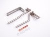 ES#3639514 - 843827KT - 2.75" Cat-Back Exhaust System - Complete stainless steel cat-back exhaust with dual 75x100mm oval tips - Supersprint - Mercedes Benz