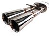 ES#1892656 - 15746 - Cat-Back Exhaust System - 2.25" stainless steel with dual 3" polished stainless tips - Magnaflow - Volkswagen