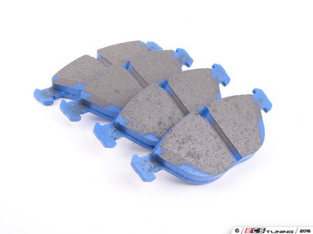 ES#2622259 - DP51035NDX - Front BlueStuff Performance Brake Pads - Race inspired performance, NDX formula provides a great initial bite - EBC - Audi BMW Volkswagen Mercedes Benz