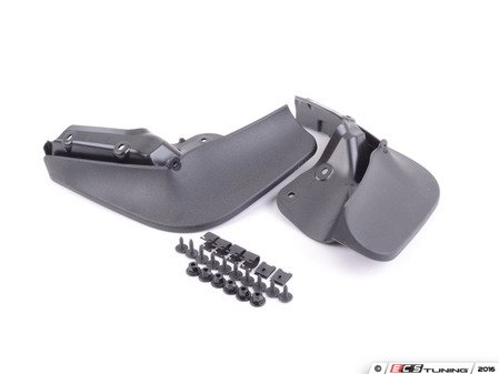ES#2997559 - 8W5075101 - Mud Flaps - Rear - Keep your paint protected with a set of mud flaps - Genuine Volkswagen Audi - Audi