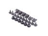 ES#2997559 - 8W5075101 - Mud Flaps - Rear - Keep your paint protected with a set of mud flaps - Genuine Volkswagen Audi - Audi