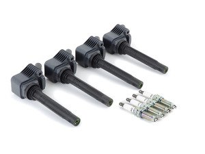 ES#3137600 - 06j905110eKT2 - Ignition Service Kit - Includes new coils and plugs to keep your engine running smoothly. Featuring NGK spark plugs. - Assembled By ECS - Volkswagen
