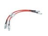 ES#2712667 - 002565ECS01AKT2 - Exact-Fit Stainless Steel Brake Lines - Complete Kit - Set of 6 DOT-compliant lines, manufactured by ECS Tuning to replace your standard rubber lines. - ECS - BMW