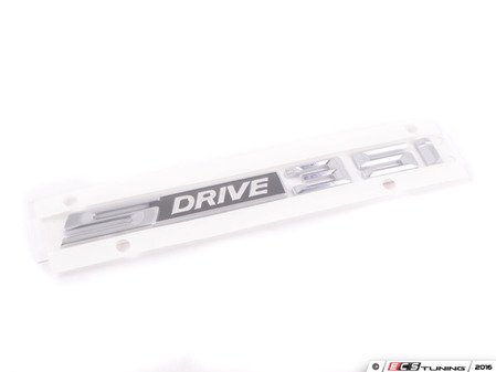 ES#1305185 - 51147221375 - Model Emblem - S Drive 35I - Genuine BMW - BMW