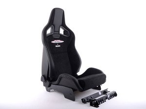 ES#2672482 - 52100446774 - JCW Recaro Sport Seat Alcantara - Front Left - (NO LONGER AVAILABLE) - Race car support, factory looks NLA, Please see https://www.ecstuning.com/b-recaro-parts/v-mini/  for other options - Genuine European Mini - 
