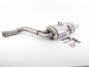 ES#3639514 - 843827KT - 2.75" Cat-Back Exhaust System - Complete stainless steel cat-back exhaust with dual 75x100mm oval tips - Supersprint - Mercedes Benz