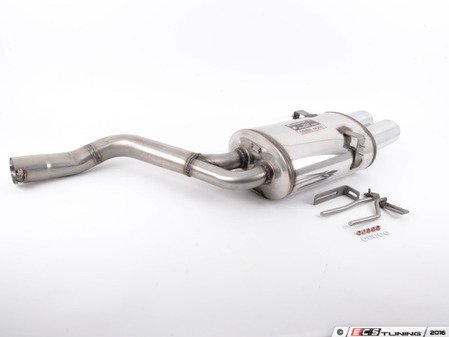 ES#3639514 - 843827KT - 2.75" Cat-Back Exhaust System - Complete stainless steel cat-back exhaust with dual 75x100mm oval tips - Supersprint - Mercedes Benz