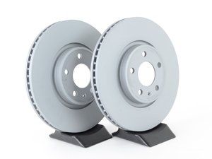 ES#2762139 - 8R0615301kt1 - Front Brake Rotors - Pair (320x30mm) - Restore the stopping power in your vehicle - Zimmermann - Audi