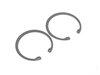 ES#3177963 - 8l0498625kt1 - Front Wheel Bearing Kit - Includes both front wheel bearings with installation hardware - Assembled By ECS - Audi
