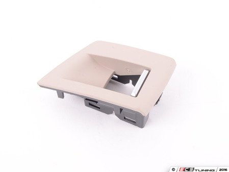ES#2542848 - 51417225896 - F10 Oyster Window Switch Trim - Right - Trim surrounding the window switch - Genuine BMW - BMW