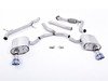 ES#3176660 - SSXAU618 - Cat-Back Exhaust System - Non-Resonated  - 2.76" stainless steel with dual GT100 burnt titanium tips - Milltek Sport - Audi