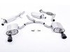 ES#3176666 - SSXAU607 - Cat-Back Exhaust System - Resonated - 2.76" stainless steel with dual GT100 cerakote black tips - Milltek Sport - Audi