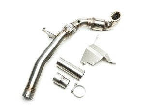 ES#3187640 - 5V2202 - 3" High Flow Downpipe With Catalytic Converter - (NO LONGER AVAILABLE) - Stainless Steel 3" downpipe with 200-cell high flow catalytic converter - CobbTuning - 