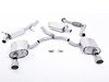 ES#3176668 - SSXAU609 - Cat-Back Exhaust System - Resonated - 2.76" stainless steel with dual GT100 titanium tips - Milltek Sport - Audi
