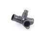 ES#3139063 - 06D121132C - Coolant Hose Flange  - Located rear engine, this flange houses the temp sensor - Hudson - Audi