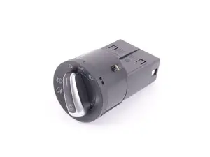 Standard European Headlight Switch - Brushed Trim