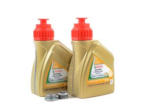 ES#3170083 - f8xdiffKT1 - Differential Service Kit - All you need in one package for scheduled differential maintenance! With Castrol SAF-XJ Differential Fluid. - Assembled By ECS - BMW
