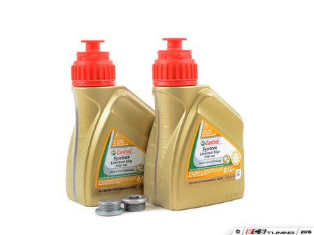 ES#3170083 - f8xdiffKT1 - Differential Service Kit - All you need in one package for scheduled differential maintenance! With Castrol SAF-XJ Differential Fluid. - Assembled By ECS - BMW