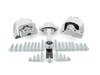 ES#2765577 - 1J0199555AJKT - OE Drivetrain Mount Kit - Includes engine mount, transmission mount, dogbone mount and all hardware - Assembled By ECS - Volkswagen
