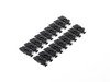 ES#3170900 - 8t0853909AKT - Side Blade Securing Clip Set - A full set of securing clips for both rocker panel side blades - Genuine Volkswagen Audi - Audi