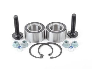 ES#3177963 - 8l0498625kt1 - Front Wheel Bearing Kit - Includes both front wheel bearings with installation hardware - Assembled By ECS - Audi
