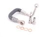 ES#3176241 -  06b121497fKT - Turbo Cooling Hose Kit - Feed Line - Connects turbocharger to the connection flange - includes banjo bolts & washers - Assembled By ECS - Audi