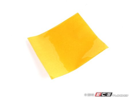 ES#1896409 - 1-78-Y - One 8" X 8" Universal Film - Yellow - Headlight, tail light, foglight film - Lamin-X - Audi BMW Volkswagen Mercedes Benz MINI Porsche