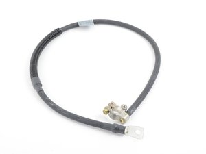 ES#30157 - 12421711258 - E30 Battery Cable (Plus Pole) - Genuine BMW - BMW