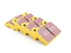 ES#520698 - DP4104R - YellowStuff Performance Brake Pad Set - EBC's premium sport street pad that offers high friction levels and heat fade resistance - EBC - Porsche