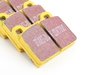 ES#520698 - DP4104R - YellowStuff Performance Brake Pad Set - EBC's premium sport street pad that offers high friction levels and heat fade resistance - EBC - Porsche