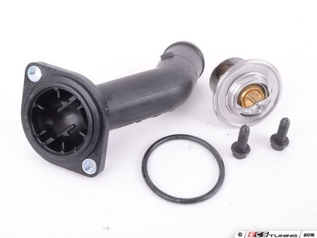 ES#2954031 - 038121121dkKT - Thermostat Replacement Kit - Maintain proper operating temperature with a new thermostat, housing and hardware - Genuine Volkswagen Audi - Volkswagen
