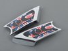 ES#1834306 - 51132162792 - MINI United 50 Years Side Scuttle Set - Priced As Set - Add the commemorative 50 years faded Union Jack - Genuine MINI - MINI