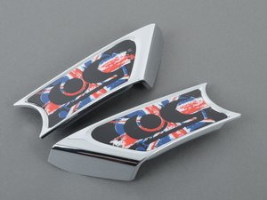 ES#1834306 - 51132162792 - MINI United 50 Years Side Scuttle Set - Priced As Set - Add the commemorative 50 years faded Union Jack - Genuine MINI - MINI
