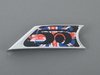 ES#1834306 - 51132162792 - MINI United 50 Years Side Scuttle Set - Priced As Set - Add the commemorative 50 years faded Union Jack - Genuine MINI - MINI
