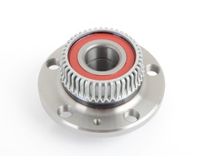 ES#2814361 - 1J0598477 - Rear Wheel Hub & Bearing Assembly - Priced Each - Includes wheel bearing and ABS speed ring - Hamburg Tech - Audi Volkswagen
