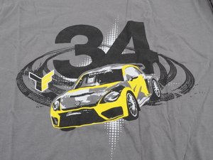 ES#2502180 - DRG013165LG - Das Auto Tee - LG - This shirt is a 2n1 shirt - DriverGear - Volkswagen