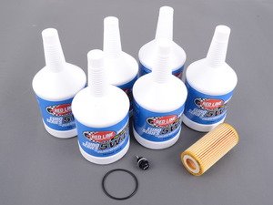 ES#3187961 - 06K115562SVCKT4 - Oil Service Kit (5W-40) - With ECS Magnetic Drain Plug - Featuring Euro-Series Redline full synthetic ester-based engine oil - Assembled By ECS - Volkswagen