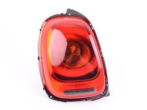 ES#3188024 - 63217297413SD - Tail Light LED Euro - Left *Scratch And Dent* - (NO LONGER AVAILABLE) - Replace a broken or faded tail light housing : Amber center turn signal - Genuine European Mini - 